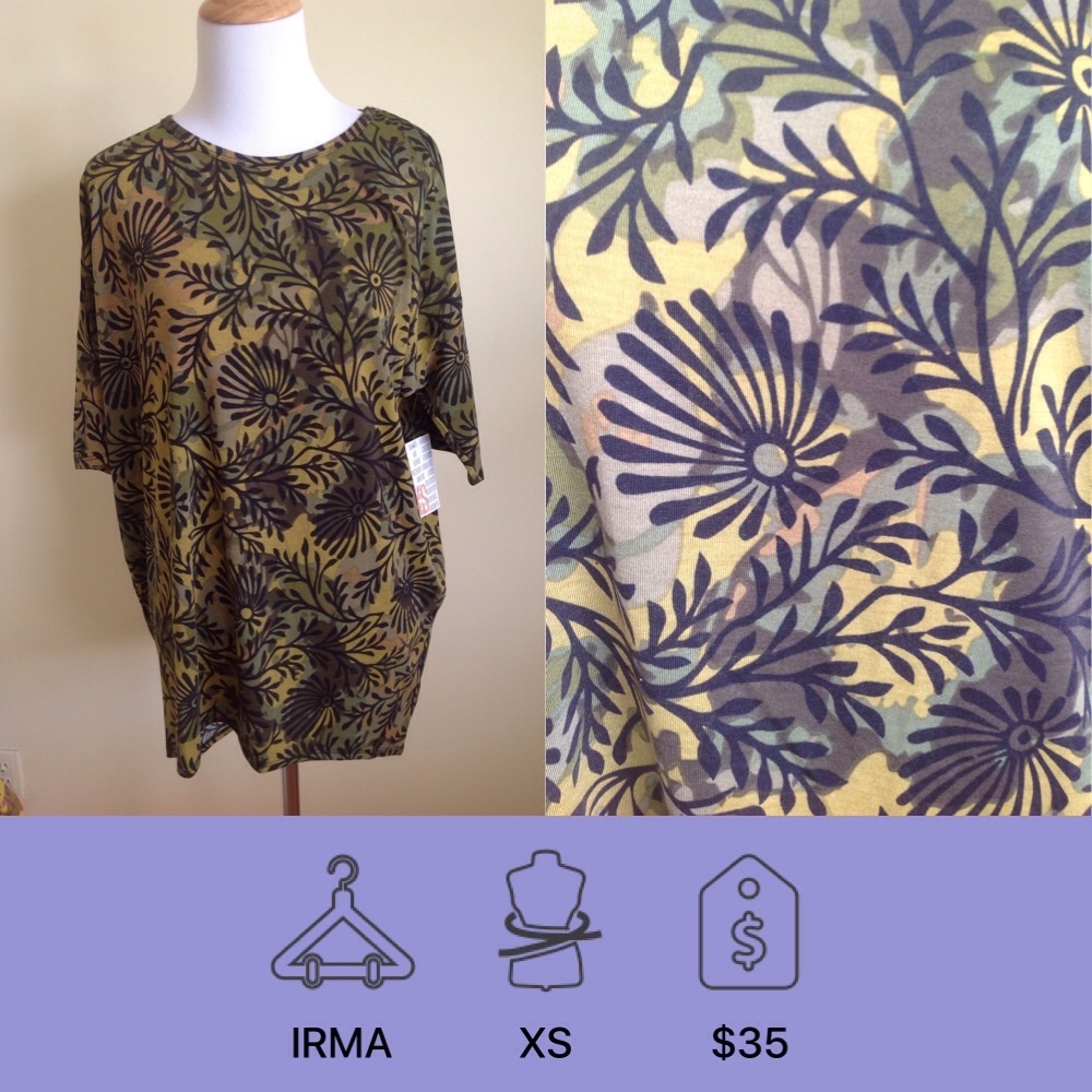 XS Lularoe Irma NWT
